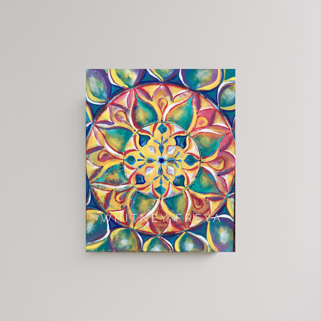 Peaceful Mandala Painting