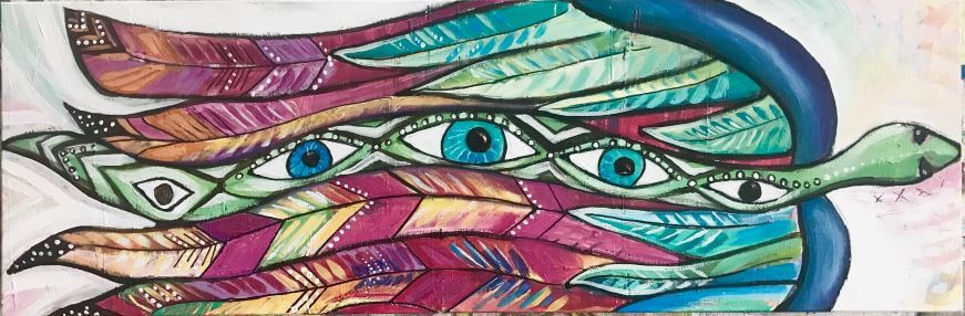 The Winged Serpent Painting